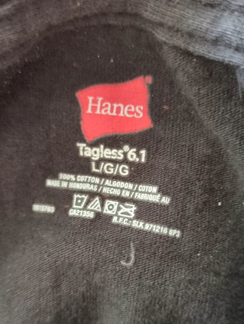 Hanes Black Race For The Cure with Pink Operation Boot Camp Print